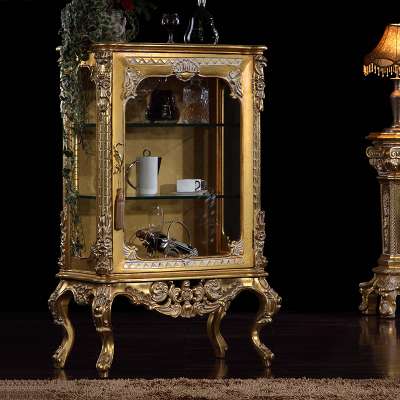 classical furniture for home -Rococo Style living room Cabinet-french provincial furniture dining table