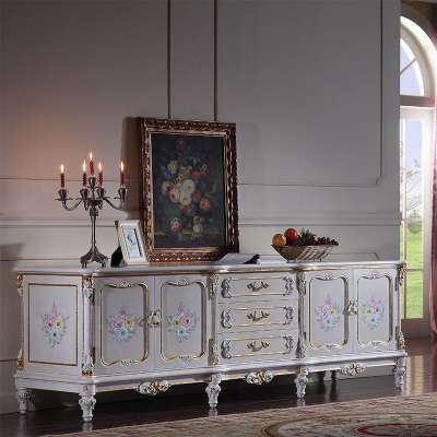 classic living room furniture French antique living room floor cabinet french chateau furniture