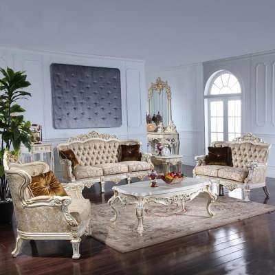 Antique Foshan Furniture Sofas Export to North Europe Norwegian Wood Furniture